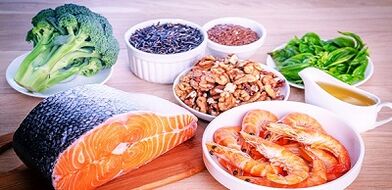 Vitamins in products for the brain